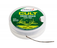 Лидкор без свинца Climax CULT Snake Braid 40lb 10m weed