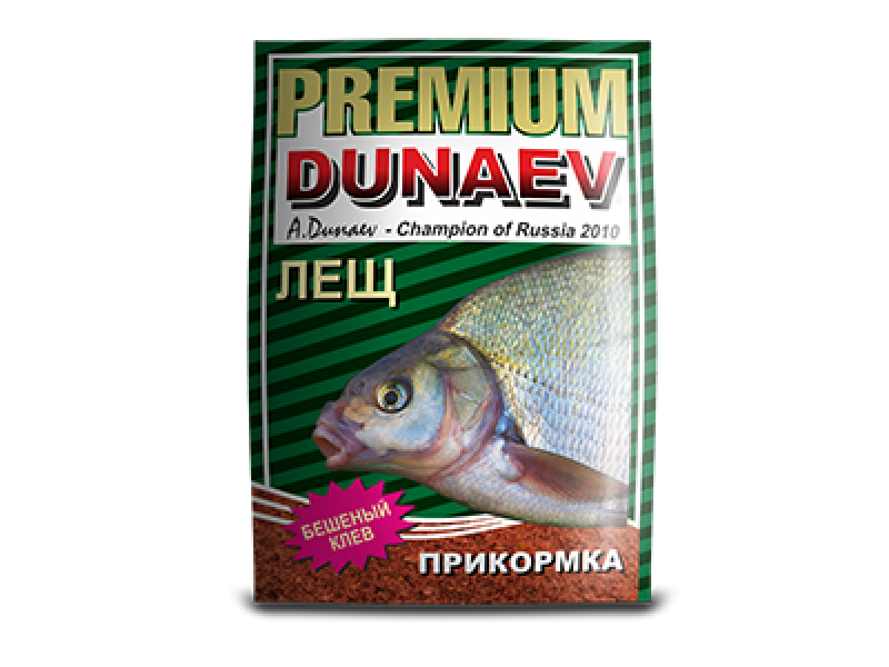Прикормка Dunaev "Premium" Лещ, красная