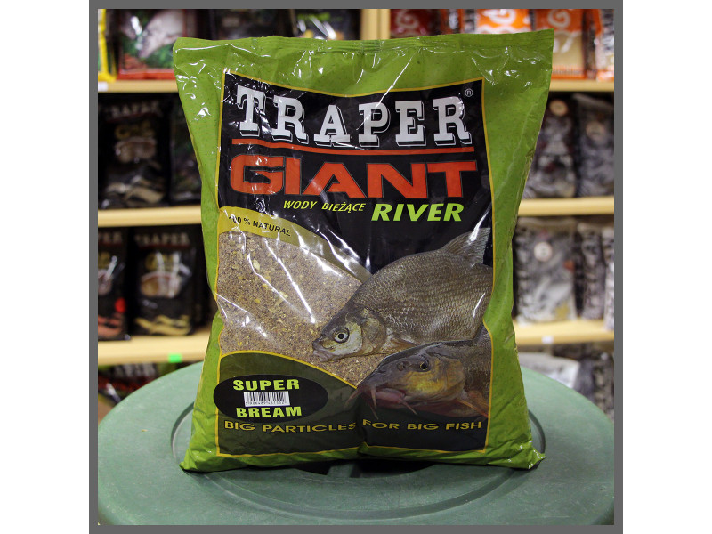 Прикормка Traper "Giant River Super Bream" - 2,5 кг.