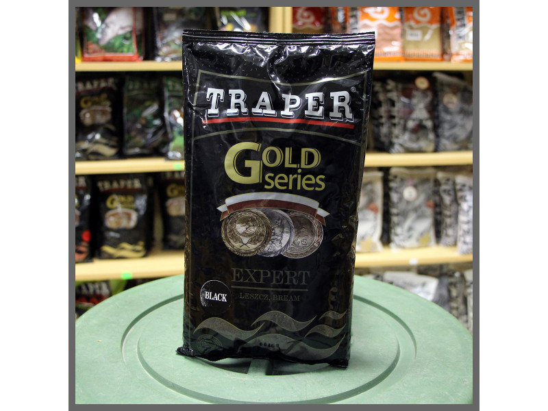 Прикормка Traper "Gold Expert" чёрная