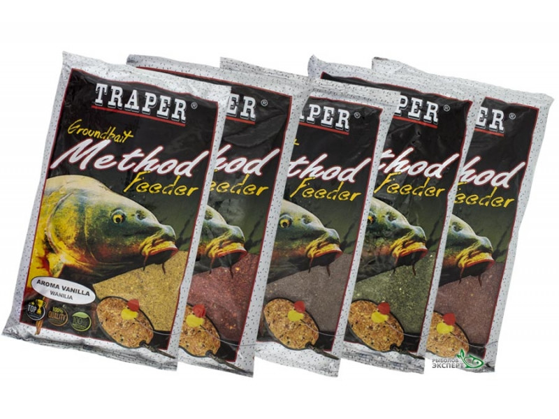 Прикормка Traper Method Feeder Sweet Honey 750г.