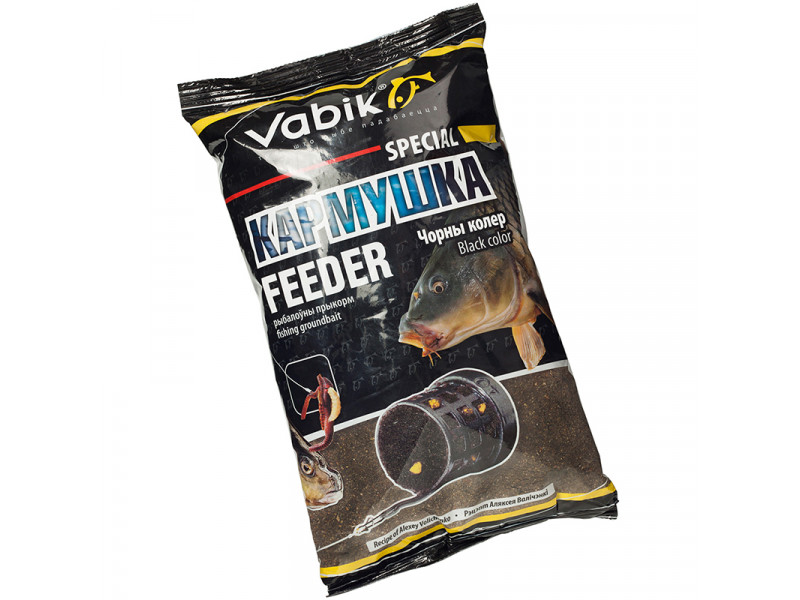 Прикормка Vabik Special Feeder Black 1кг